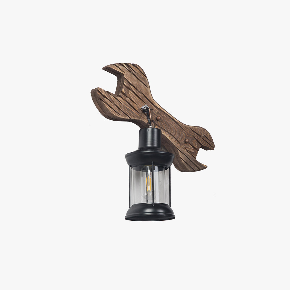 SpannerGlow | Unieke sleutel wandlamp