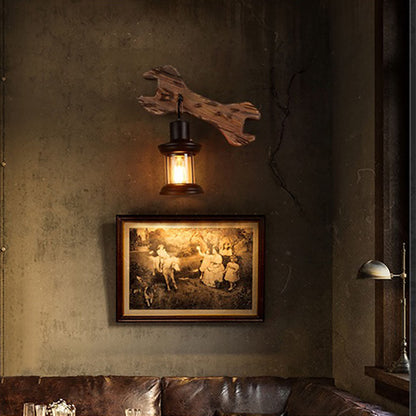 SpannerGlow | Unieke sleutel wandlamp