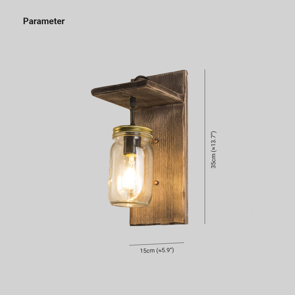 TimberGlow | Cosy wandlamp
