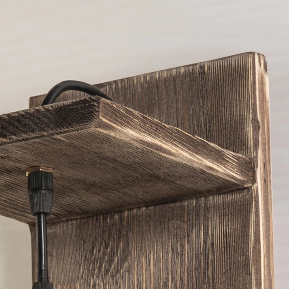 TimberGlow | Cosy wandlamp