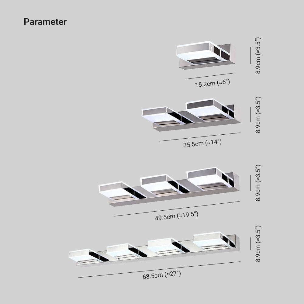 GlintBox | Moderne wandlamp voor de badkamer