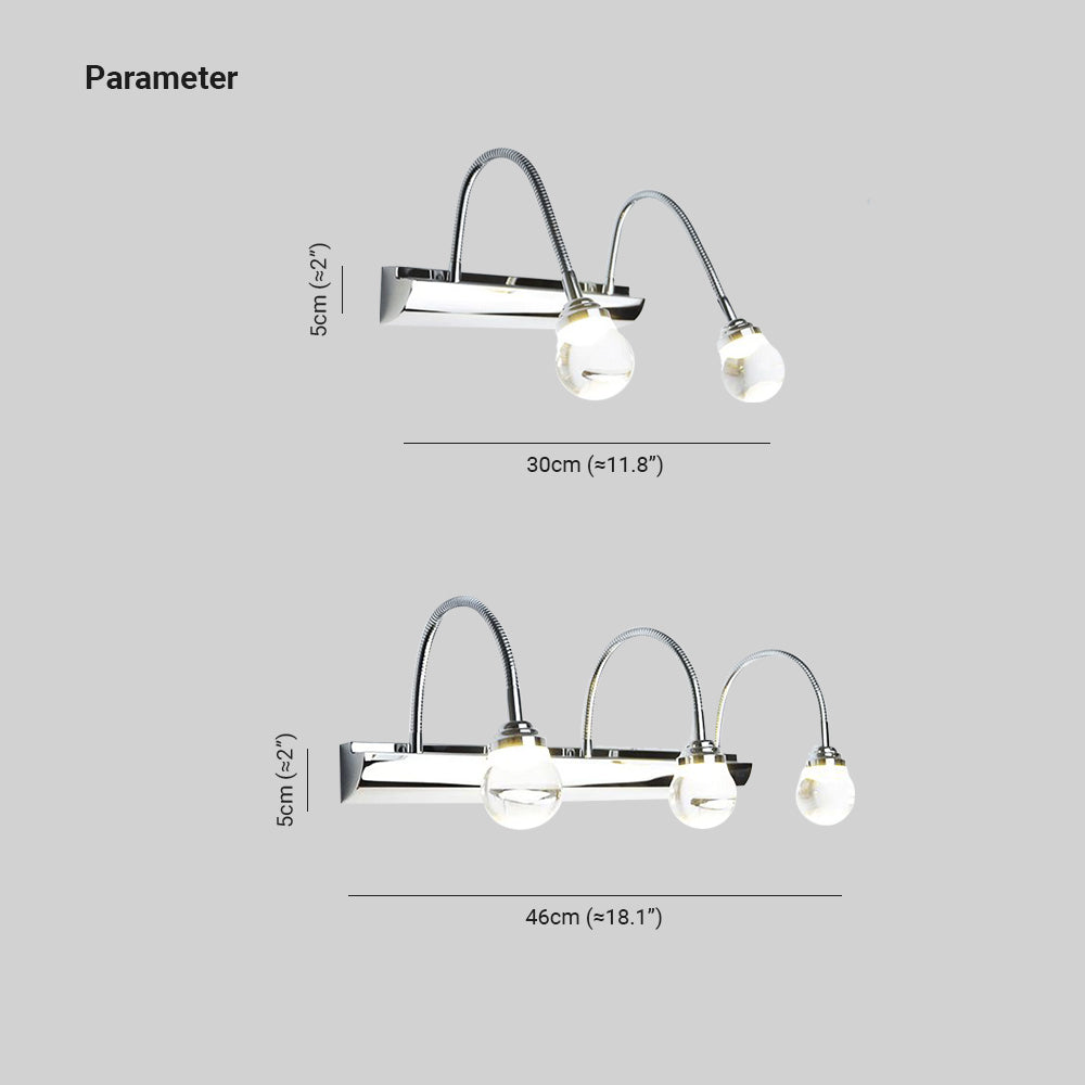 CurveLight | Elegante gebogen LED wandlamp