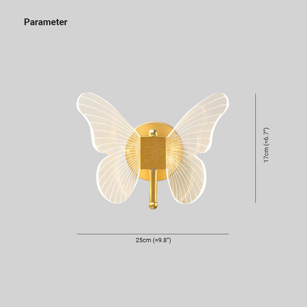 GlowWing | Betoverende vlinder wandlamp