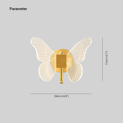 GlowWing | Betoverende vlinder wandlamp