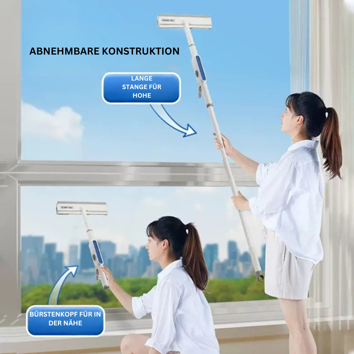 SparkleGuard Functionele & moderne 3 in 1 ruitenreiniger