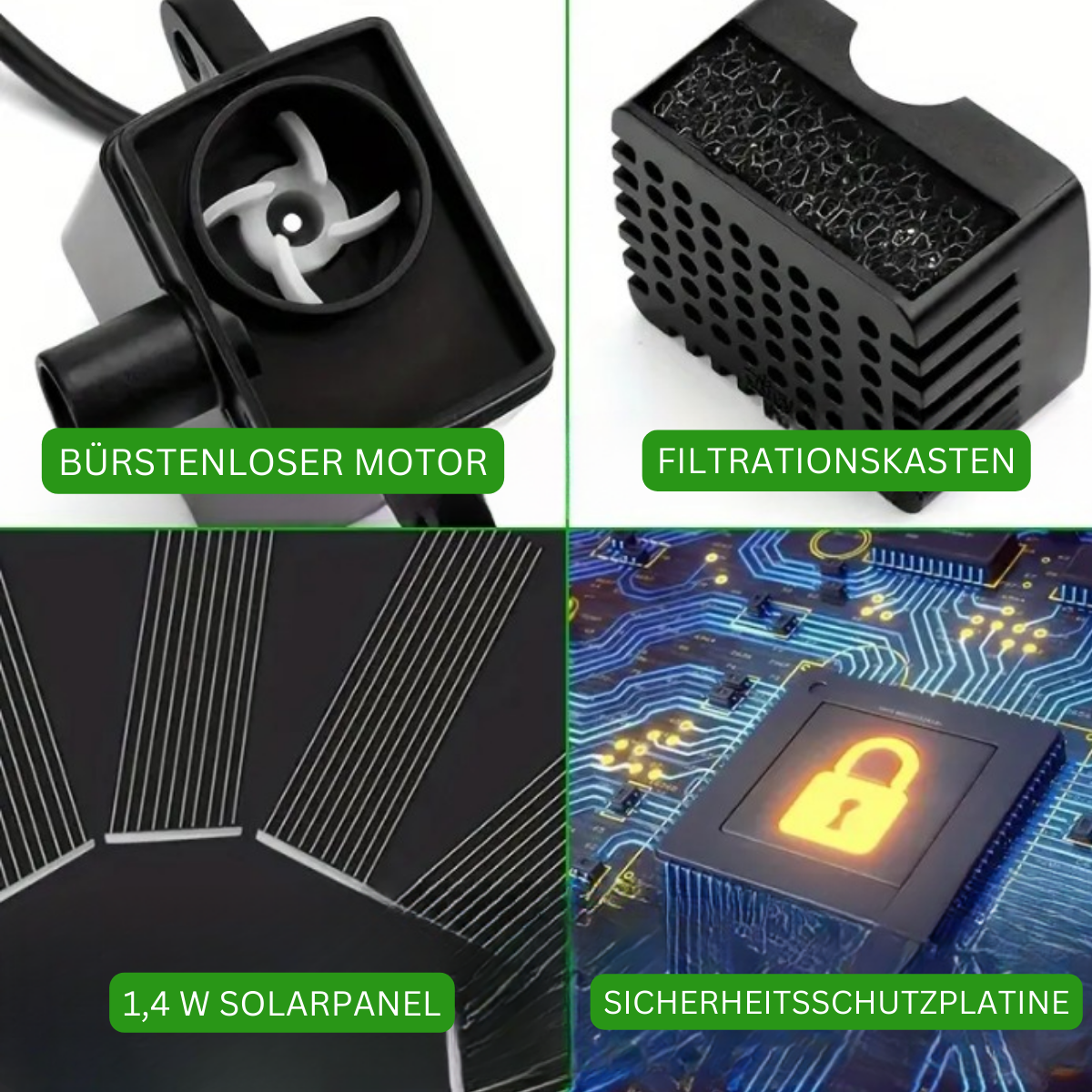 GlideSplash | Moderne & Luxe Drijvende Fontein op Zonne-energie