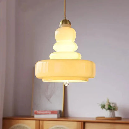 FormaLume | Elegant Gevormde Bauhaus Glazen Plafondlamp