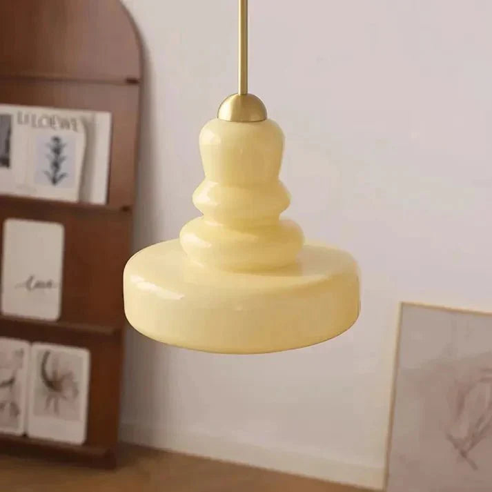 FormaLume | Elegant Gevormde Bauhaus Glazen Plafondlamp