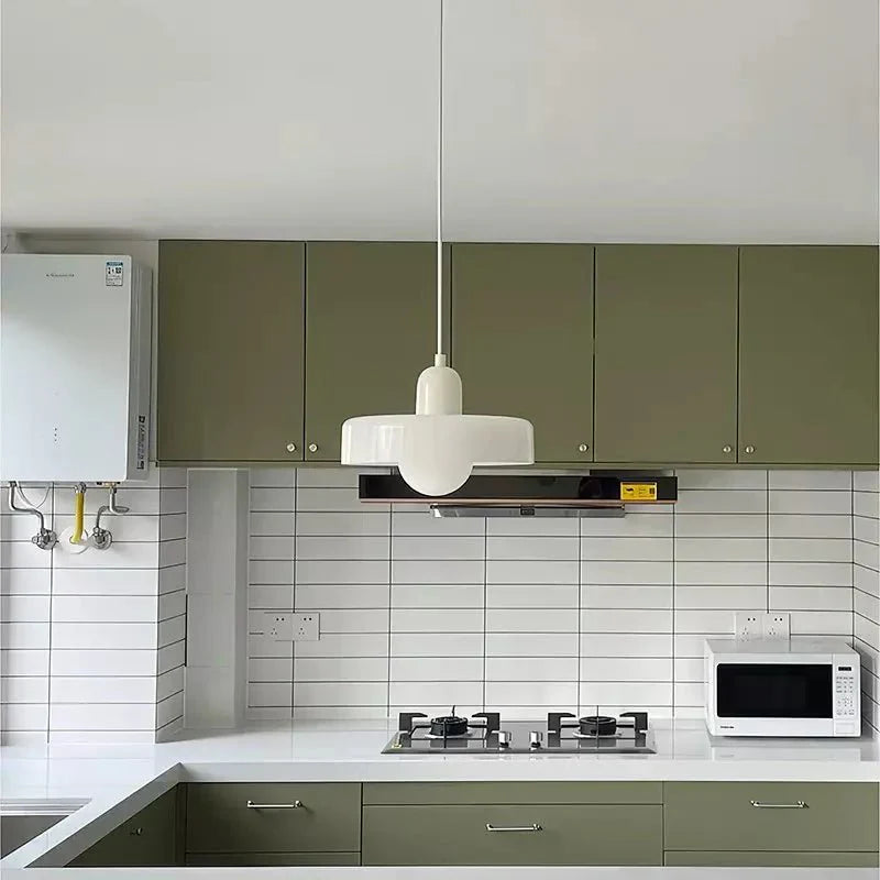 ColorLume | Geometrische Bauhaus Plafondlamp – Glazen Designlamp met Kleurrijke Accenten