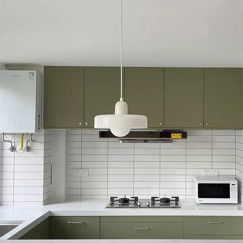 StiloGlas | Kleurrijke Hanglamp in Bauhaus-stijl – Glas-in-lood Design & Modern Vakmanschap