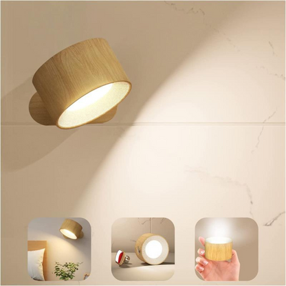 FlexiLight Draadloze, oplaadbare 360° wandlamp