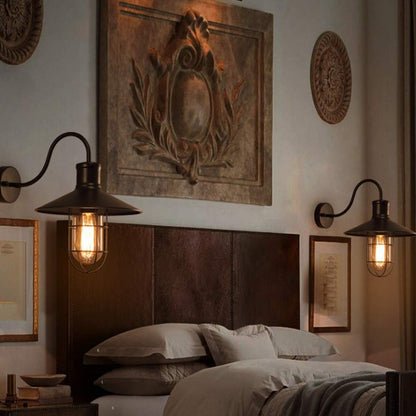 BarnBright | Klassieke raster wandlamp
