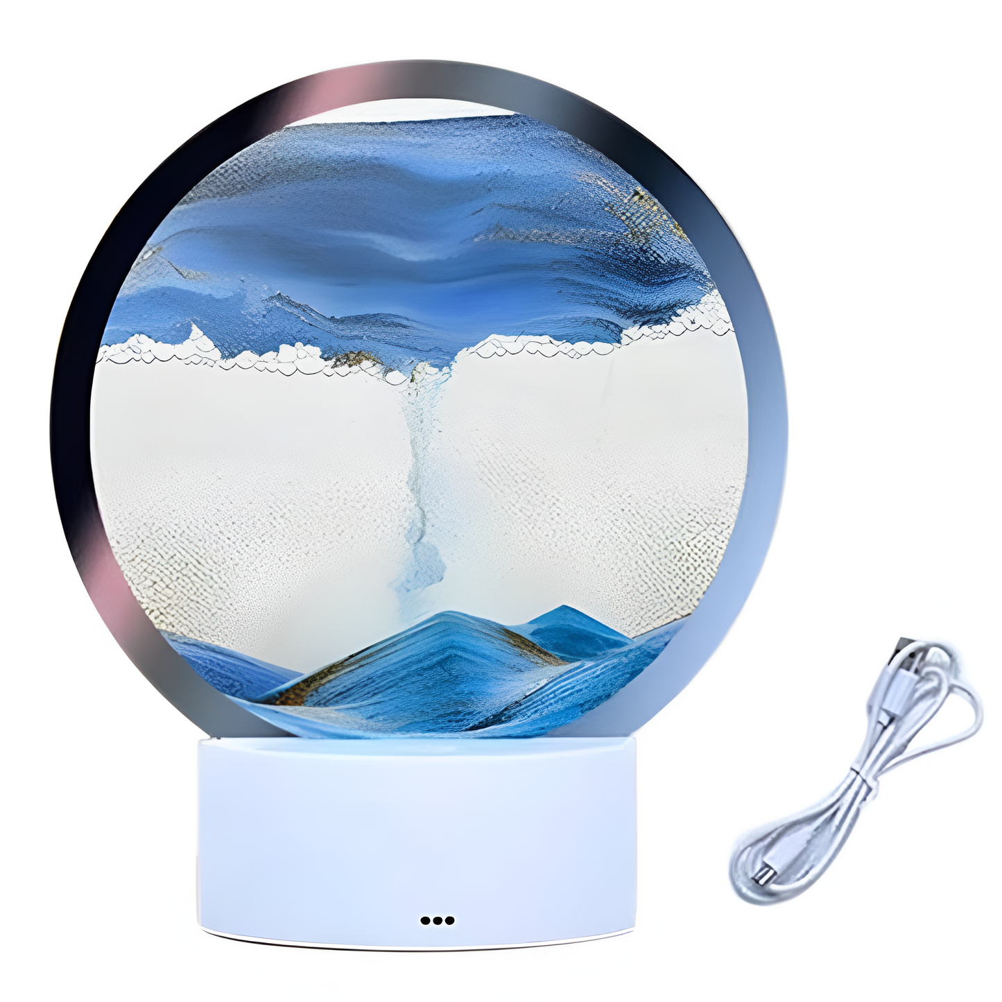 OceanSand | Fascinerende diepzee zand kunst lamp