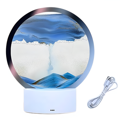 OceanSand | Fascinerende diepzee zand kunst lamp
