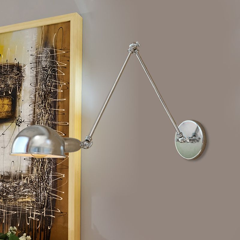SilverSwing | Slim metalen verstelbare lamp