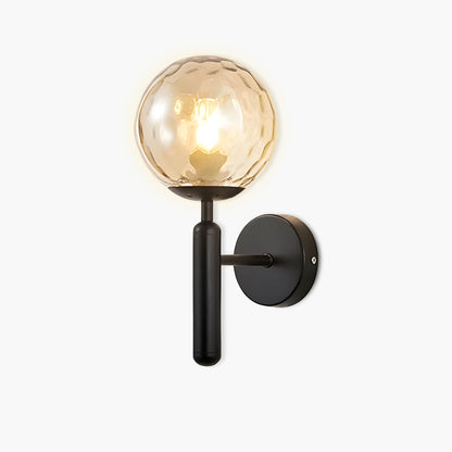 ClaireLum -  Wandlamp van bewerkt glas