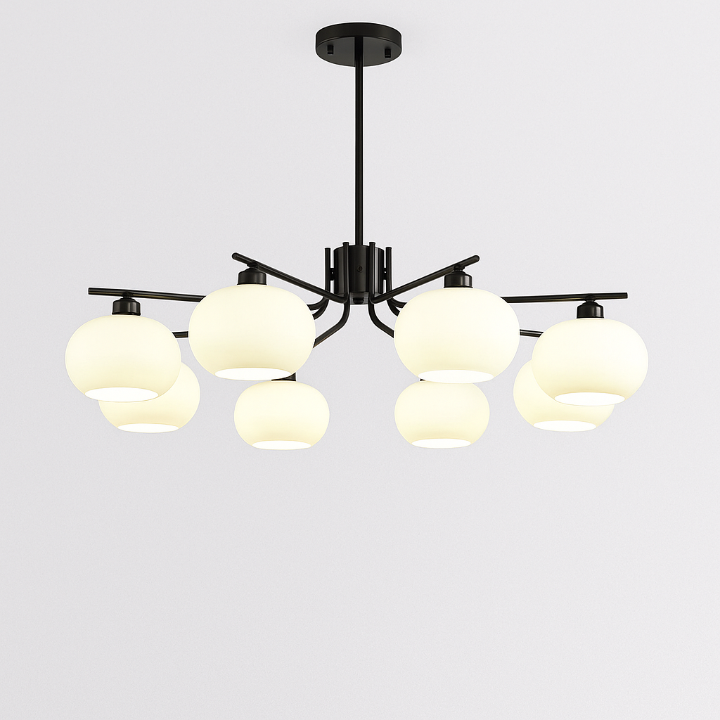 Bauhaus kroonluchter voor slaapkamer