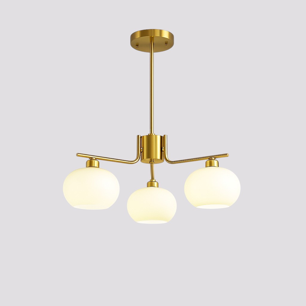 Bauhaus kroonluchter voor slaapkamer