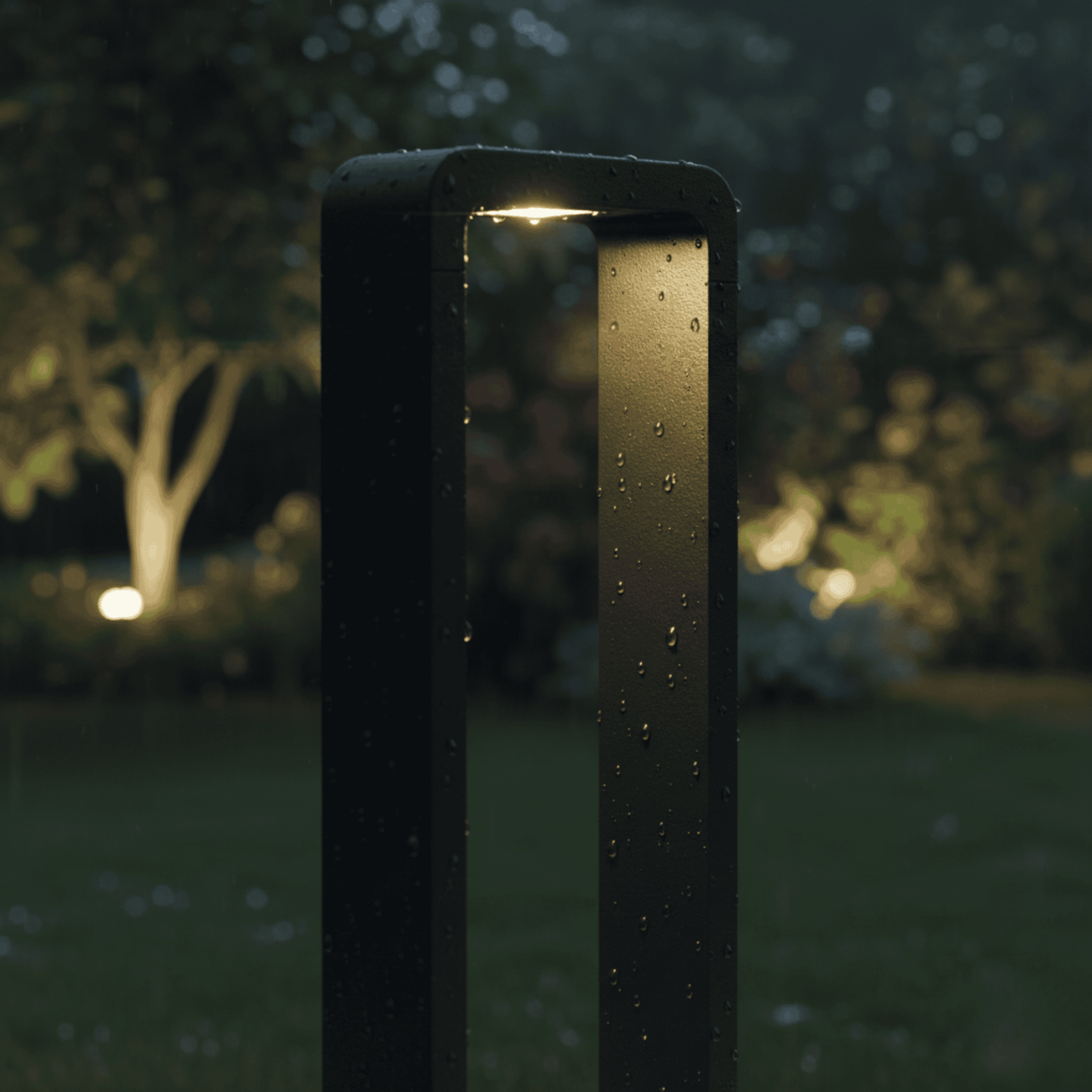 TerraLuxe – LED Buitenlamp 60cm, Moderne IP65 Tuinverlichting, Staande Grondlamp voor Pad, Oprit, Tuin & Terras, Warm Wit 3000K