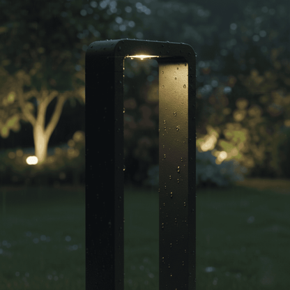 TerraLuxe – LED Buitenlamp 60cm, Moderne IP65 Tuinverlichting, Staande Grondlamp voor Pad, Oprit, Tuin & Terras, Warm Wit 3000K