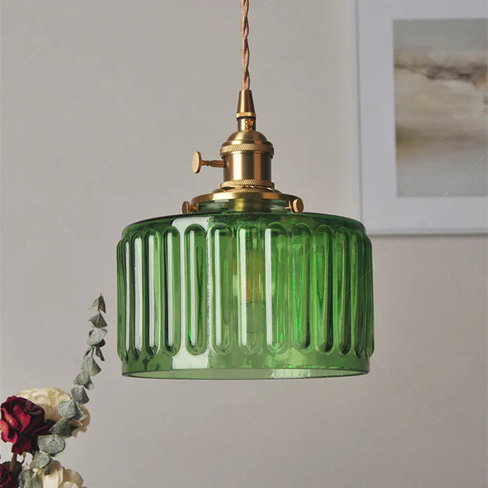 Vintage kristallen hanglamp