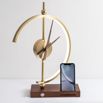 ZenClock | Multifunctionele tafellamp met klok en oplaadfunctie