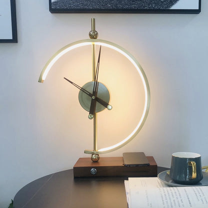 ZenClock | Multifunctionele tafellamp met klok en oplaadfunctie