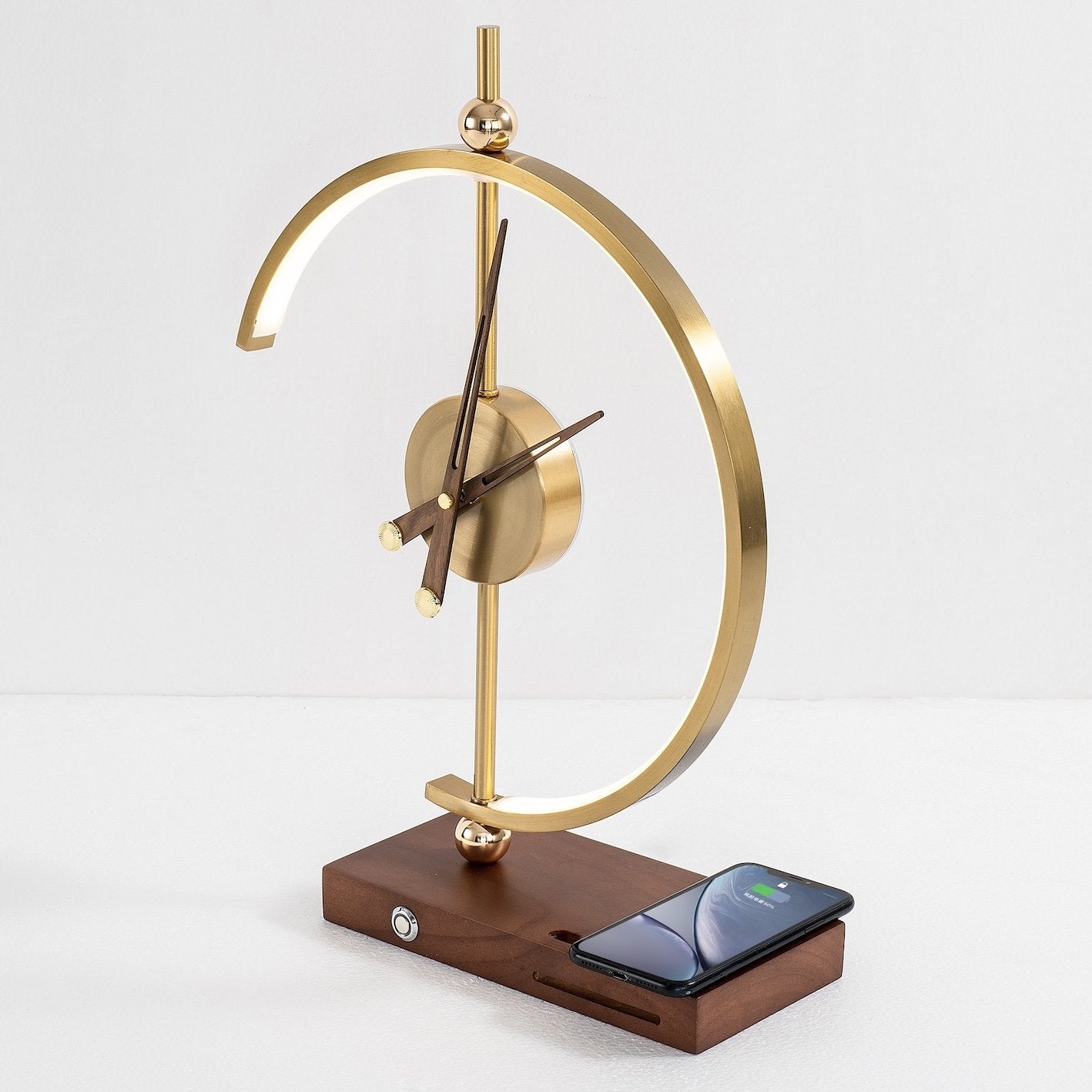 ZenClock | Multifunctionele tafellamp met klok en oplaadfunctie