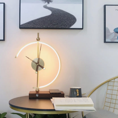 ZenClock | Multifunctionele tafellamp met klok en oplaadfunctie