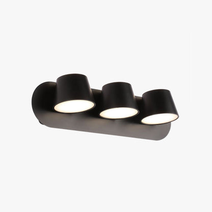 CylindraLux | Minimalistische trio wandlamp