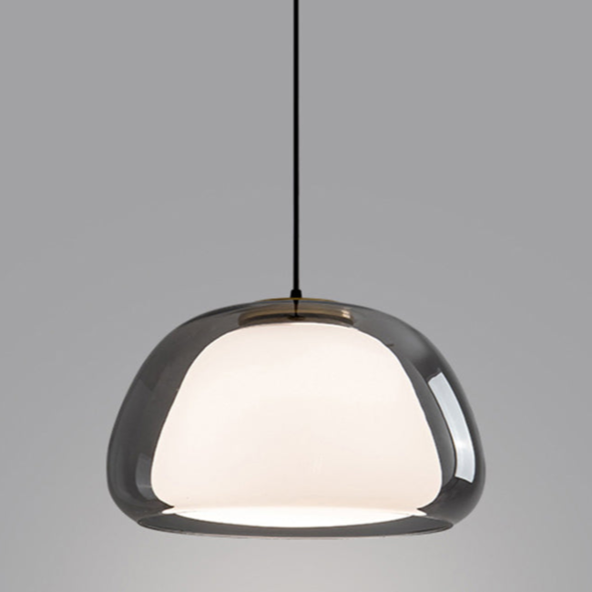 Moderne melkglas gelei hanglamp