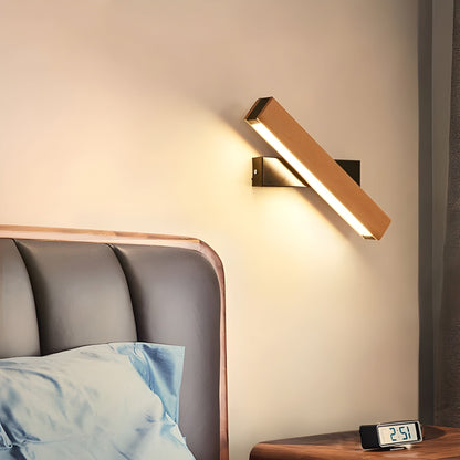 ScandiGlow | Houten LED-Wandlamp