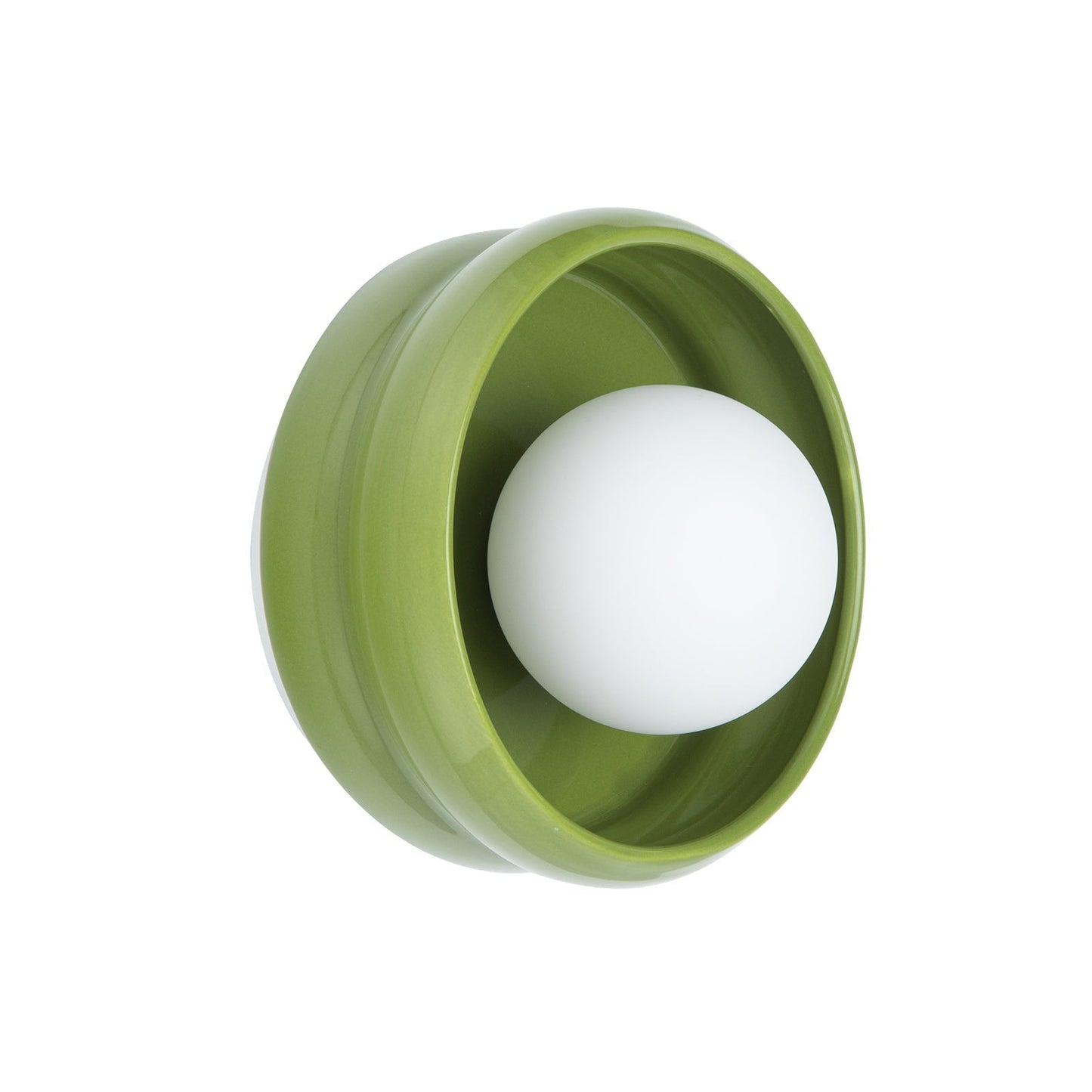 LumiRing | Elegante ronde keramische wandlamp