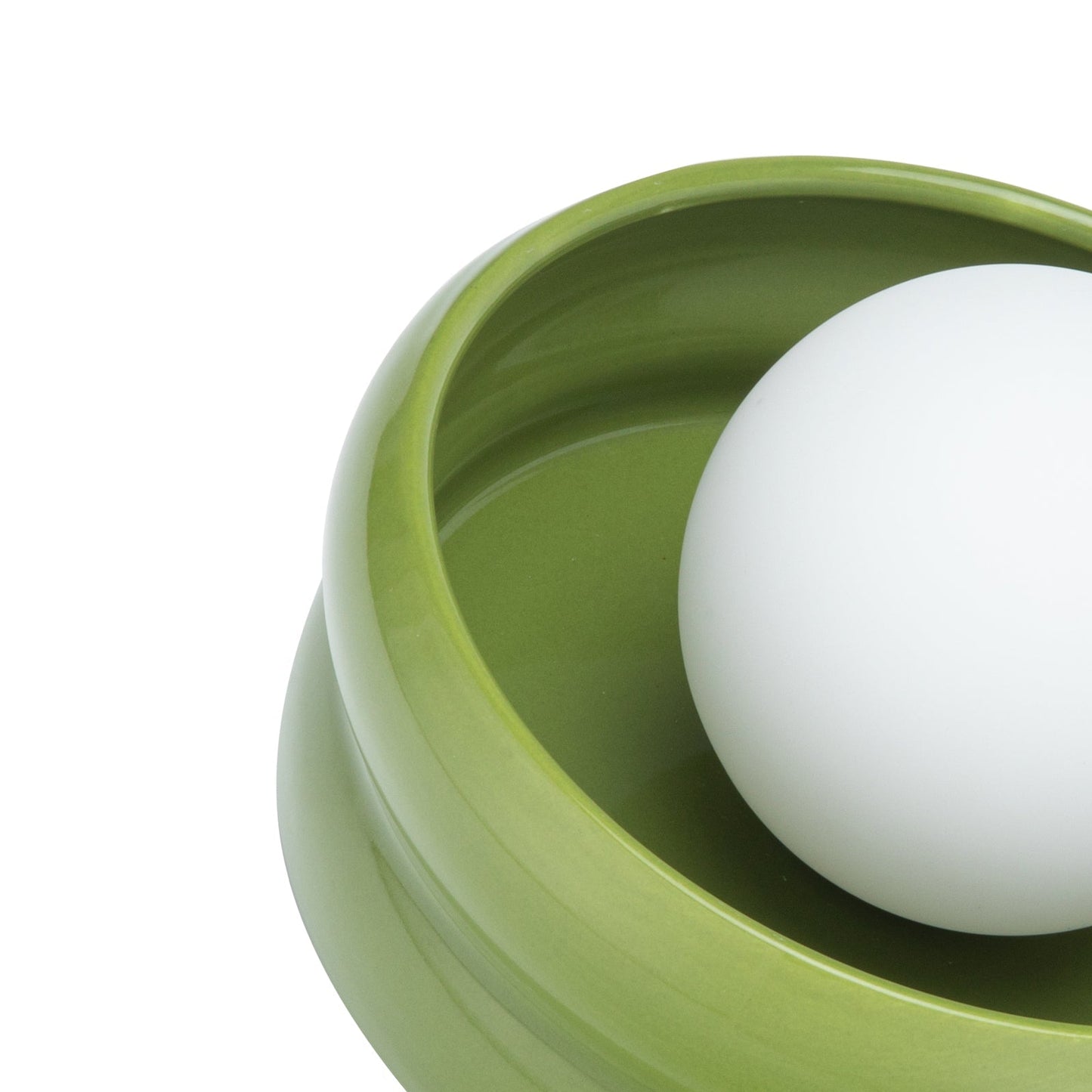 LumiRing | Elegante ronde keramische wandlamp