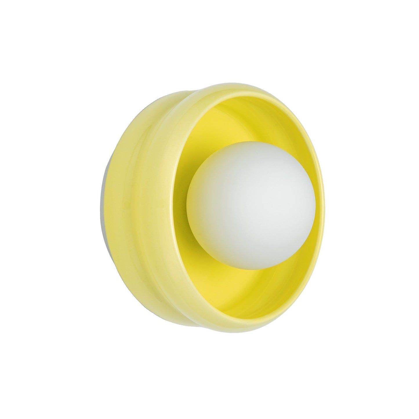 LumiRing | Elegante ronde keramische wandlamp