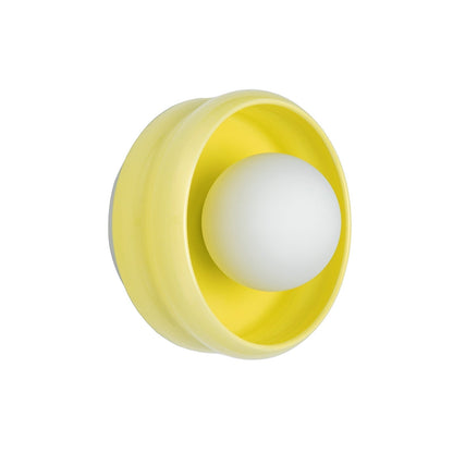 LumiRing | Elegante ronde keramische wandlamp