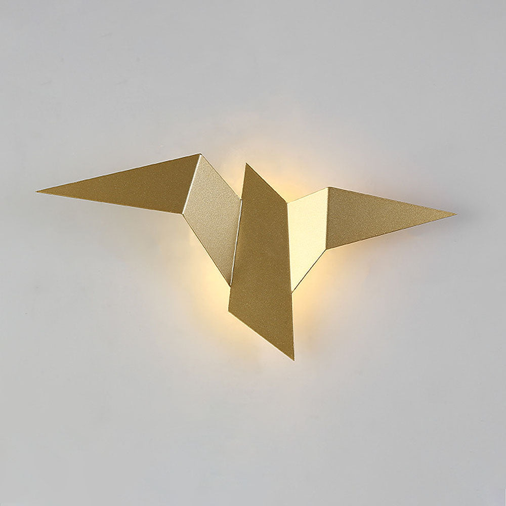 LumenBird | Artistieke ijzeren wandlamp