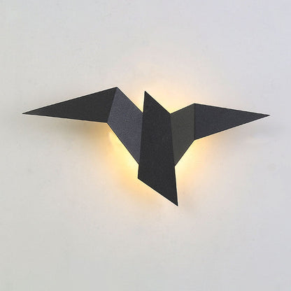 LumenBird | Artistieke ijzeren wandlamp