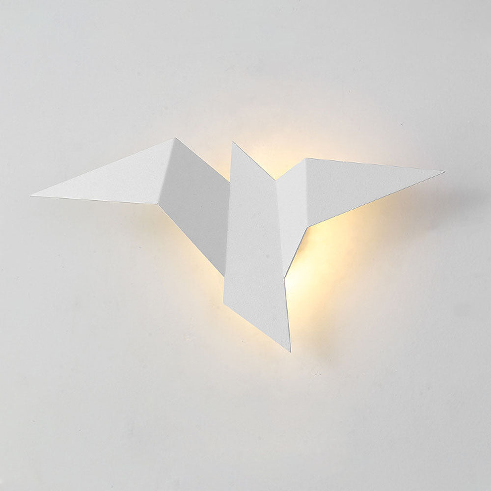 LumenBird | Artistieke ijzeren wandlamp