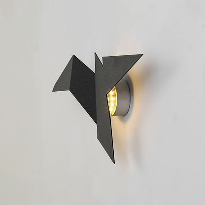 LumenBird | Artistieke ijzeren wandlamp