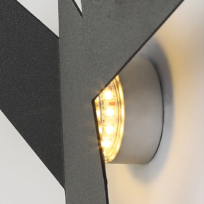 LumenBird | Artistieke ijzeren wandlamp