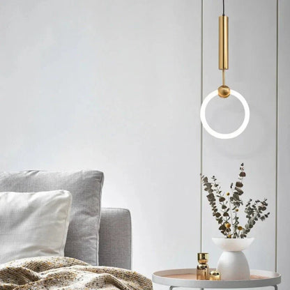 SolsticeRing Hanglamp – Minimalistisch en Stijlvol Lichtpunt