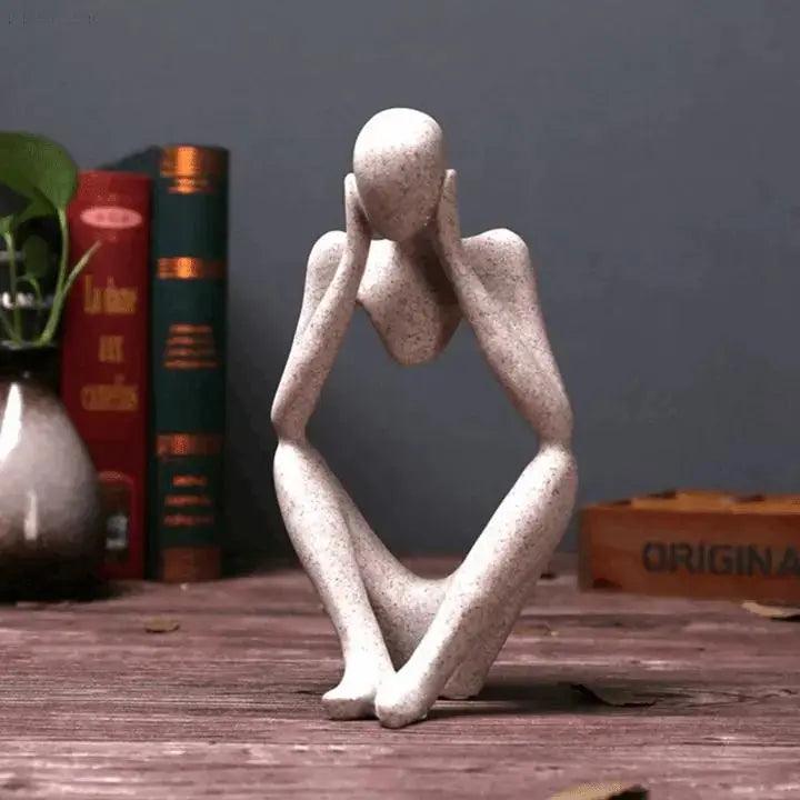 De Denker - Abstracte Sculptuur