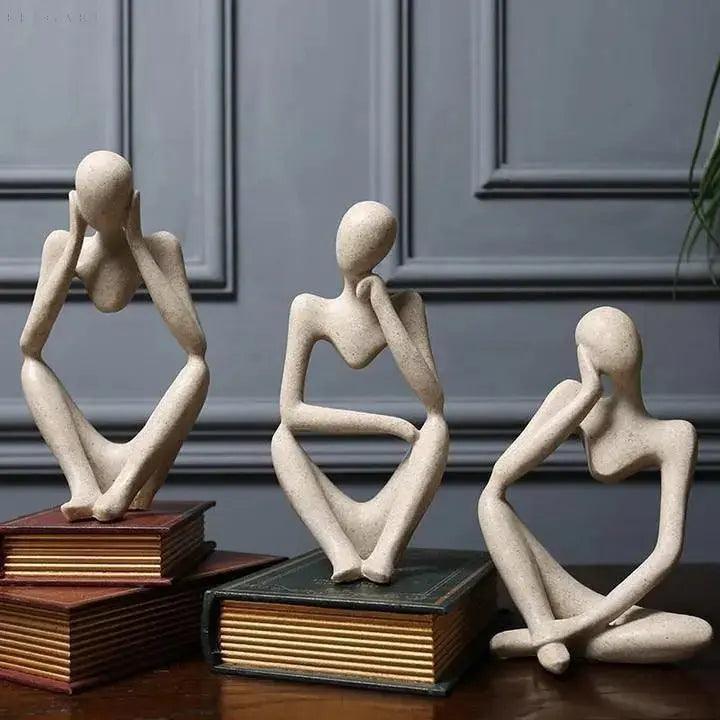 De Denker - Abstracte Sculptuur
