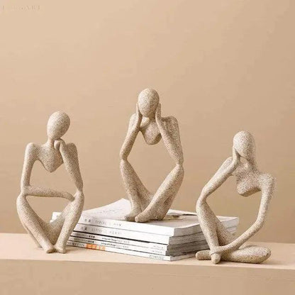 De Denker - Abstracte Sculptuur