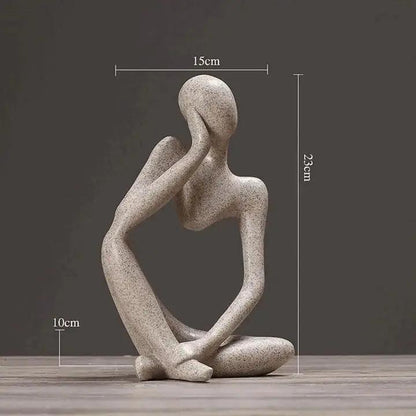 De Denker - Abstracte Sculptuur