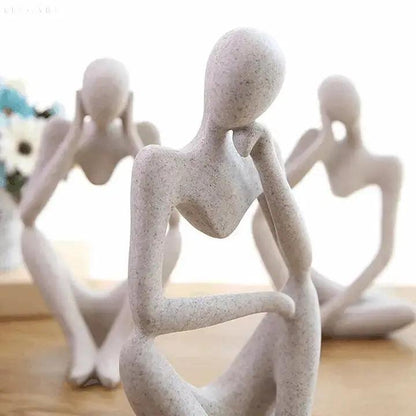 De Denker - Abstracte Sculptuur