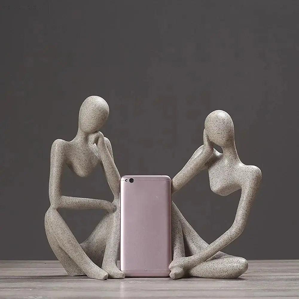 De Denker - Abstracte Sculptuur
