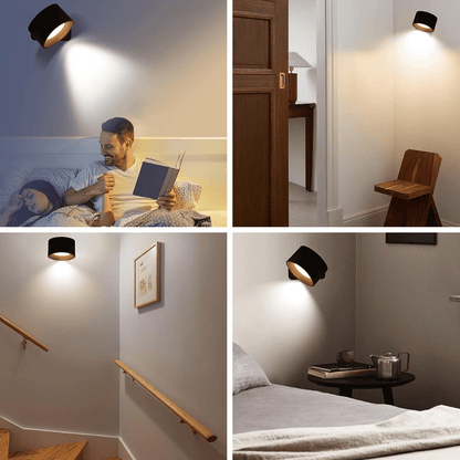 FlexiLight Draadloze, oplaadbare 360° wandlamp