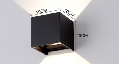 Moderne Aluminium Waterdichte LED Wandlamp Buiten Binnen Gebruik